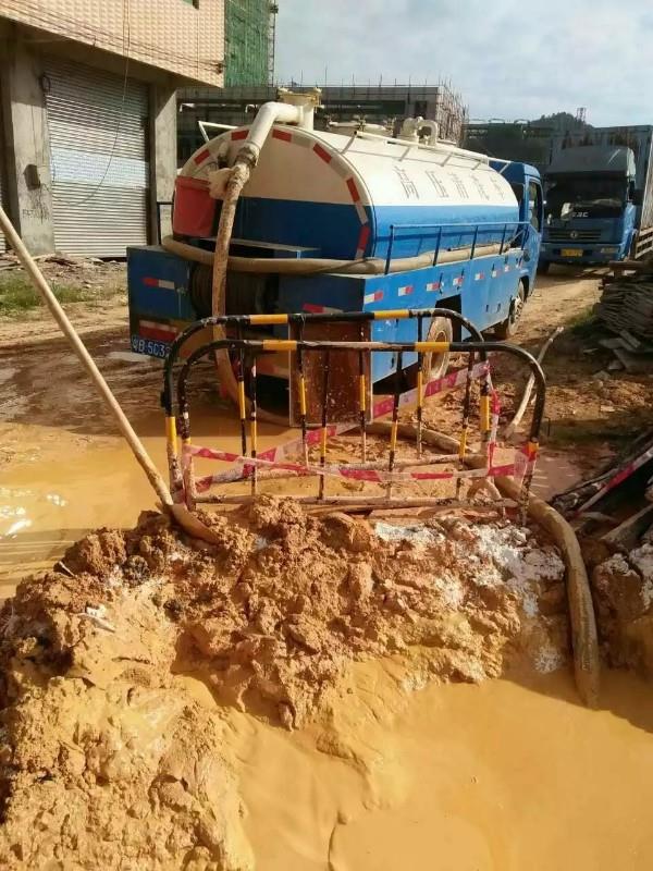 贺兰工地淤泥清淤