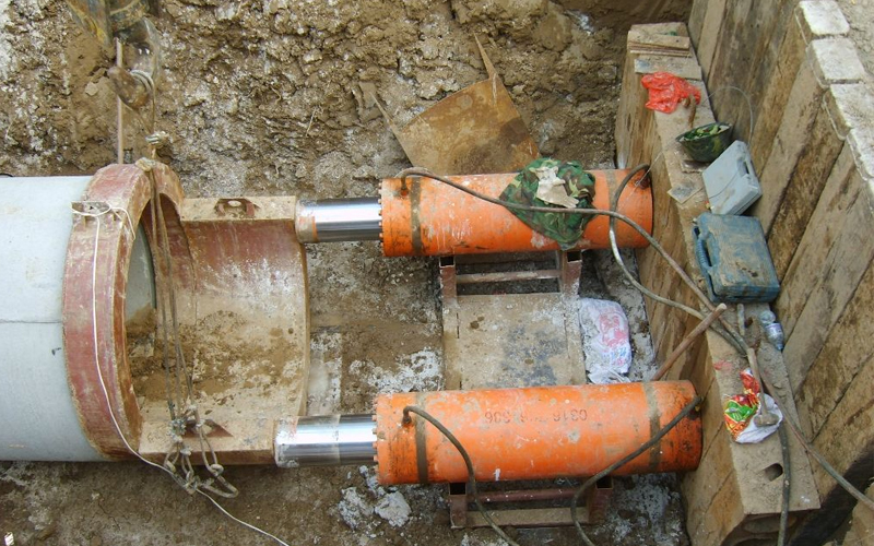 贺兰顶管工程的施工方式